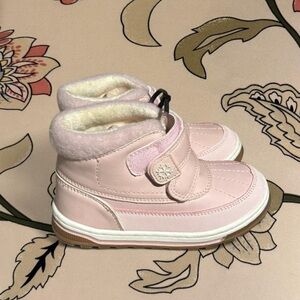 Pink Kids Winter Boots